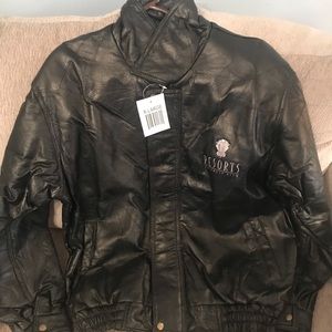 Resorts Atlantic City Leather Jacket